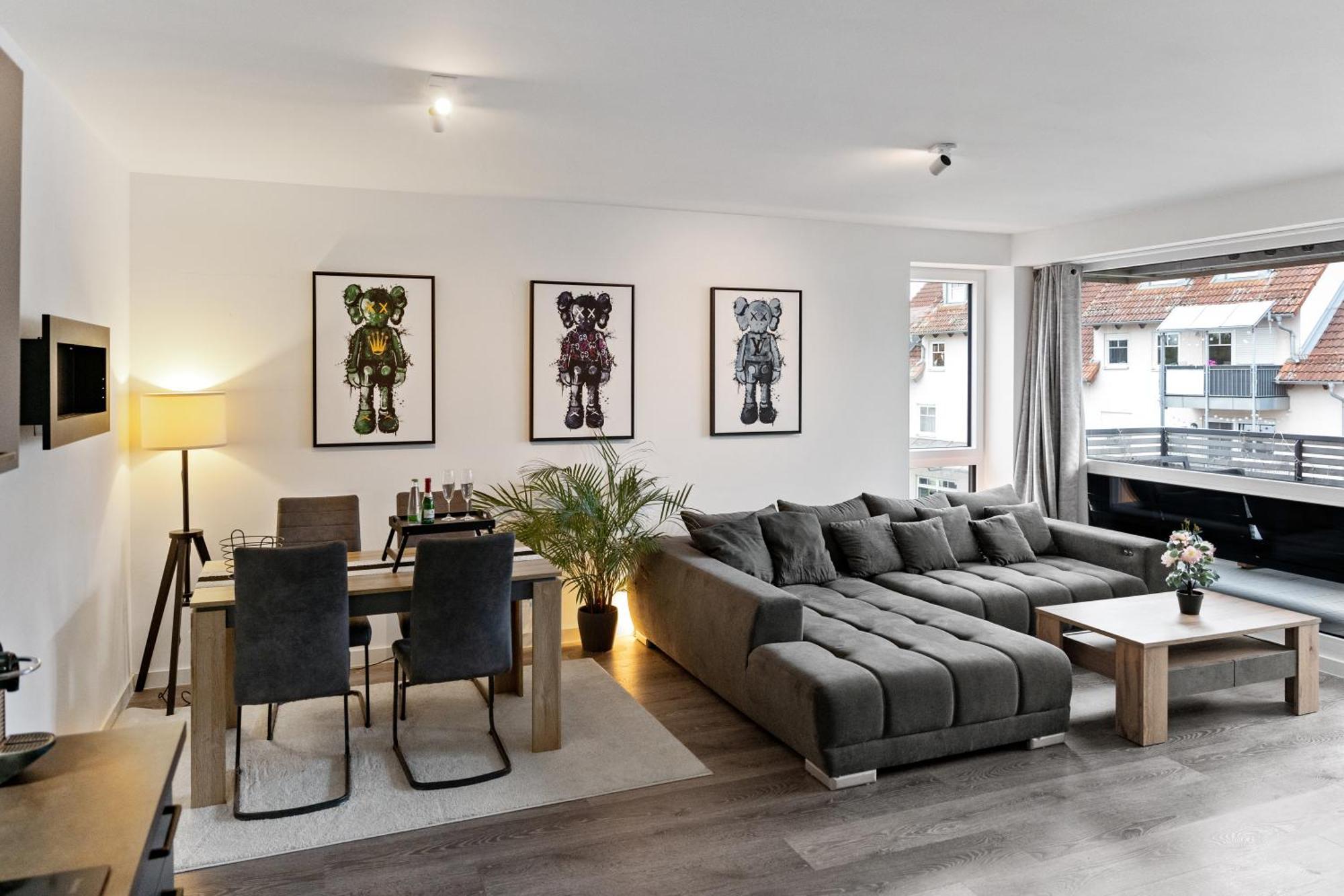 Modern Style Business Suite - Office - Kitchen - Balcony Herzogenaurach Esterno foto